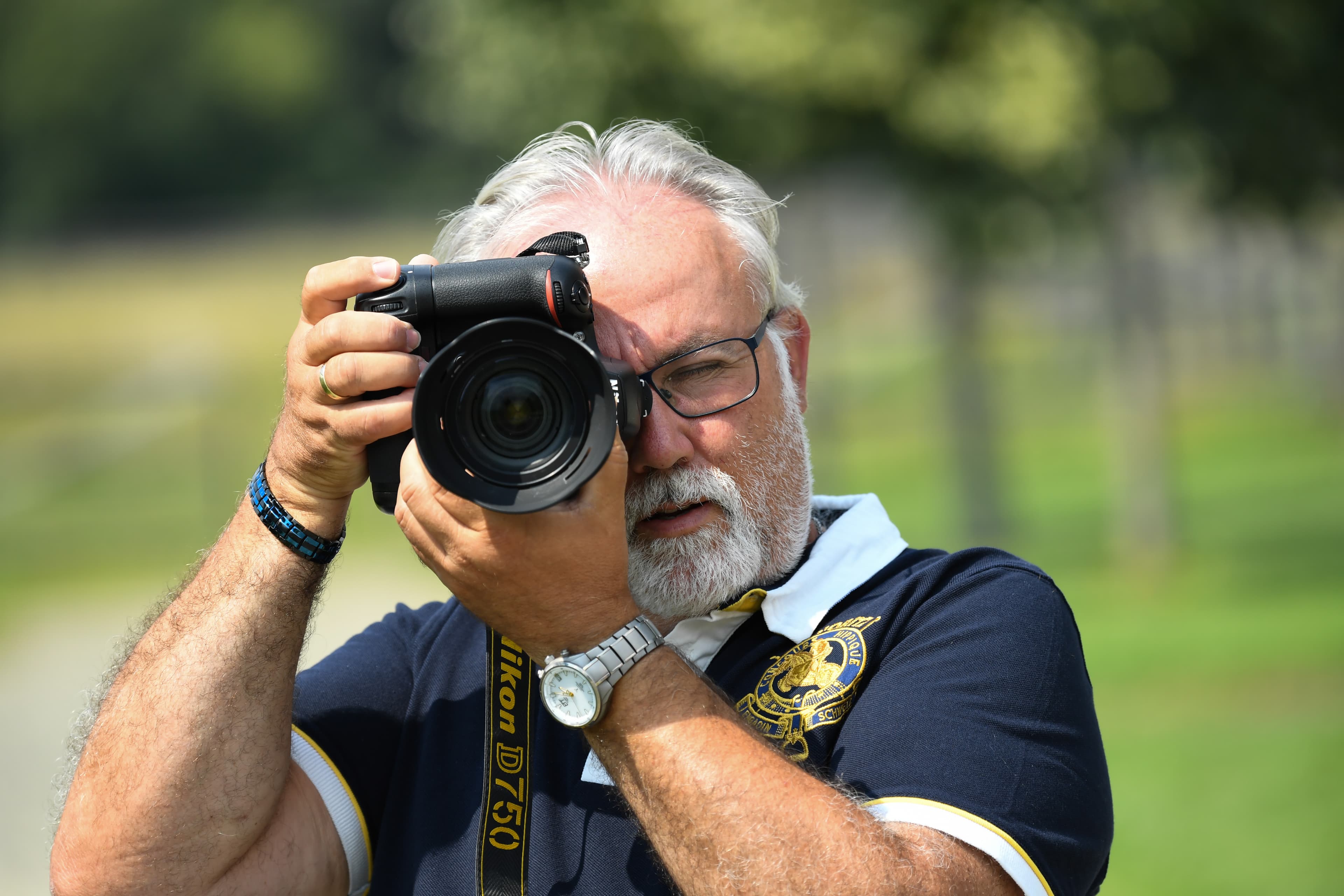 Franz R. Berger, Foto Waschbaer